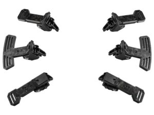 Asetek SimSports Carbonwippen-Kit - schwarz